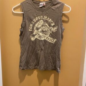 Sky Women's Brown Tank Top